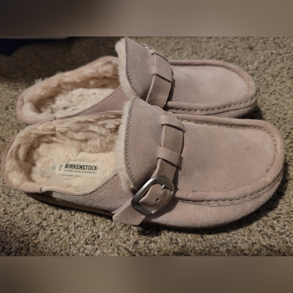 Birkenstock Buckley Clog in Pink, Size  6.5 - Picture 3 of 8
